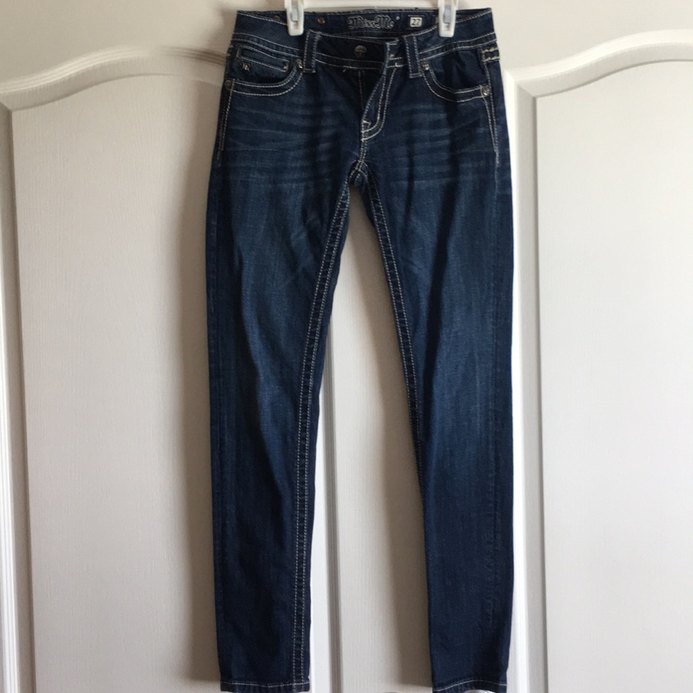 Miss Me brand Mid-Rise skinny jeans